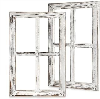 BESTOOL Wand Vintage Holzfensterrahmen Punk Antique Home Dekoration Deko für Zuhause oder im Fre…