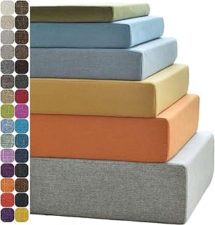 QJCHLO Benutzerdefiniertes Bankkissen, Fenstersitzkissen für den Innenbereich, Bankkissen für I…