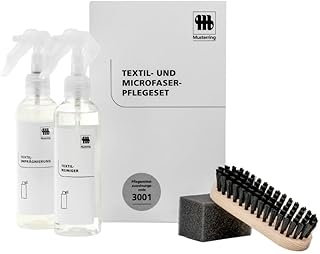 Musterring Textil- & Microfaser Pflegeset – Textilreiniger & Imprägnierung je 200 ml inkl. Bü…