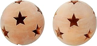 Kugel Sterne, klein, im 2er Set