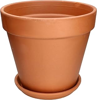 KOTARBAU® Blumentopf Übertopf aus Terrakotta ⌀ 35 cm für Innenräume und Gärten