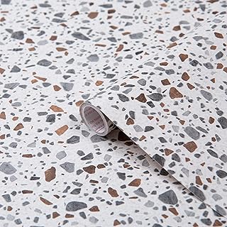 d-c-fix Möbel-Klebefolie Terrazzo Marmor-Optik 45 cm x 2 m – Möbelfolie selbstklebende Deko-Fol…