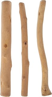 Artemio 35 cm 3 Stäbchen Treibholz, braun
