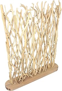 FRANK FLECHTWAREN Dekoelement Treibholz 75 x 14 x 90 cm Treibholz Skulptur naturbelassen Handarbe…