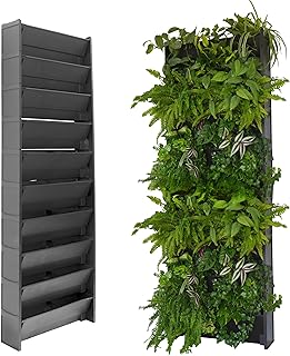 EVERTIA Vertikaler Garten, Blumentöpfe für natürliche vertikale Gärten im Innen- oder Außenb…