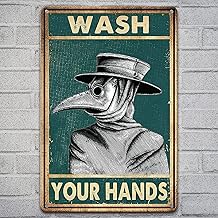Blechschild-Wash Your Hands Schilder funny Schild Retro Poster Blechschild Schilder Freundschaft …