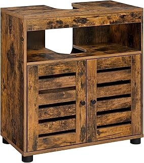 VASAGLE Waschbeckenunterschrank, Badschrank, 60 x 30 x 63 cm, Badezimmerschrank, Aufbewahrungssch…