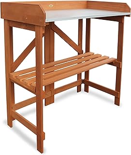 HABAU Pflanztisch aus Hemlocktanne, klappbar, FSC-Zertifiziert, 85 x 44 x 89 cm