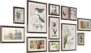 Großes Collage-Set für mehrere Bilder, Collage-Rahmen für die Wandgalerie mit Vorlage zum Aufh…