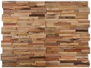 vidaXL 10x Wandverkleidung Wandpaneele Wanddekoration Holzpaneele Wanddeko Wandtattoo Wandverblen…