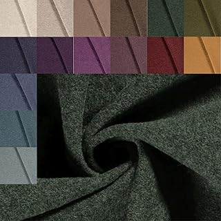 Walkloden Meterware uni meliert – Walkstoff, Mantelstoff, Trachtenstoff, Wollwalk, Loden, Wollsto…