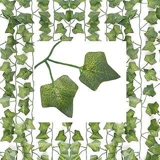 lampox® Efeu Girlande Efeu Ranke künstlich Deko für Party, Hochzeit, Garten, Wanddekoration